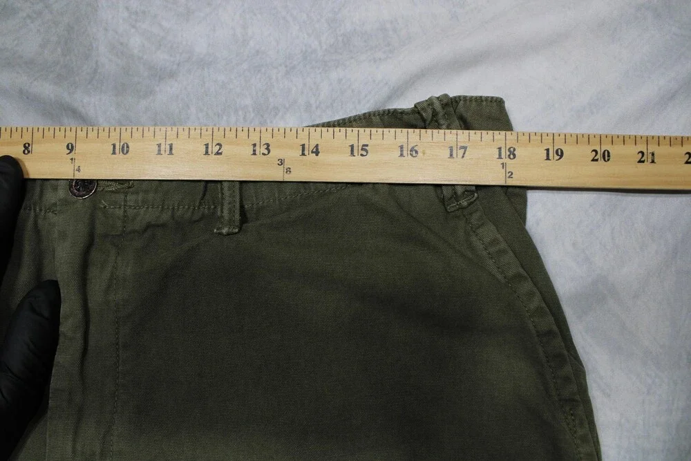 Polo Ralph Lauren Straight Fit Chino Pants Mens 38x30 Olive Green Nautical Goods